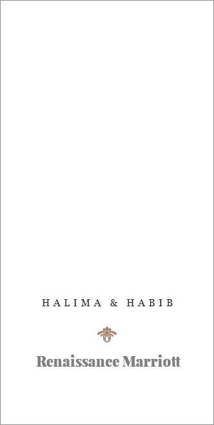  HALIMA & HABIB ﷯ Renaissance Marriott 