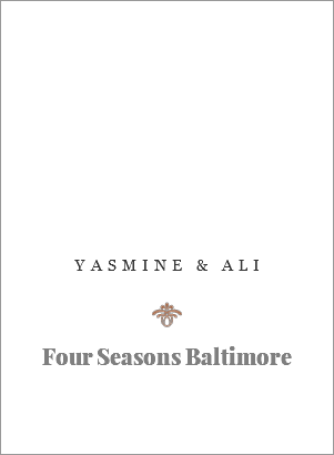  YASMINE & ALI ﷯ Four Seasons Baltimore